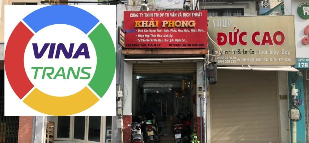 Dịch thuật Khải Phong Sài Gòn