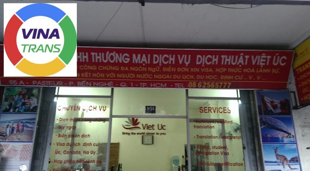 Dịch thuật Việt - ÚC Sài Gòn