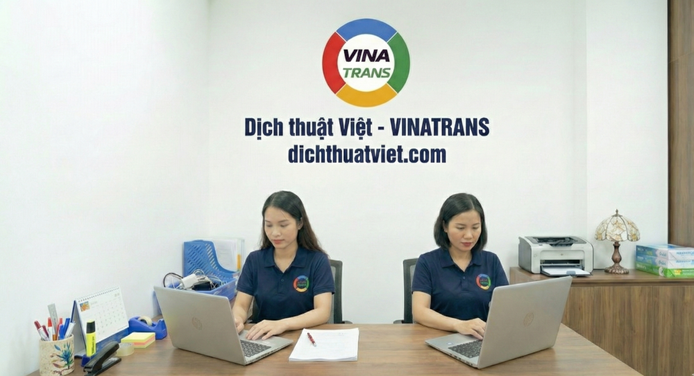 Văn phòng dịch thuật Việt - VINATRANS Bình Định